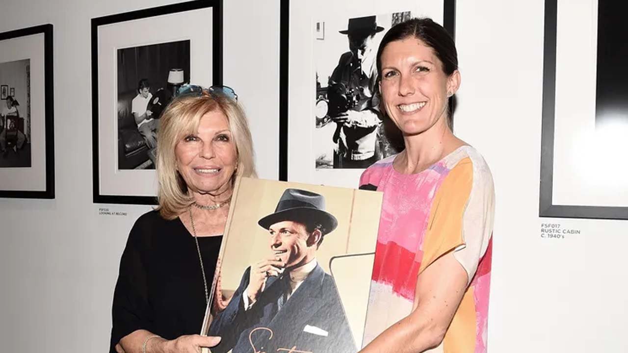 Amanda Kate Lambert and Frank Sinatra